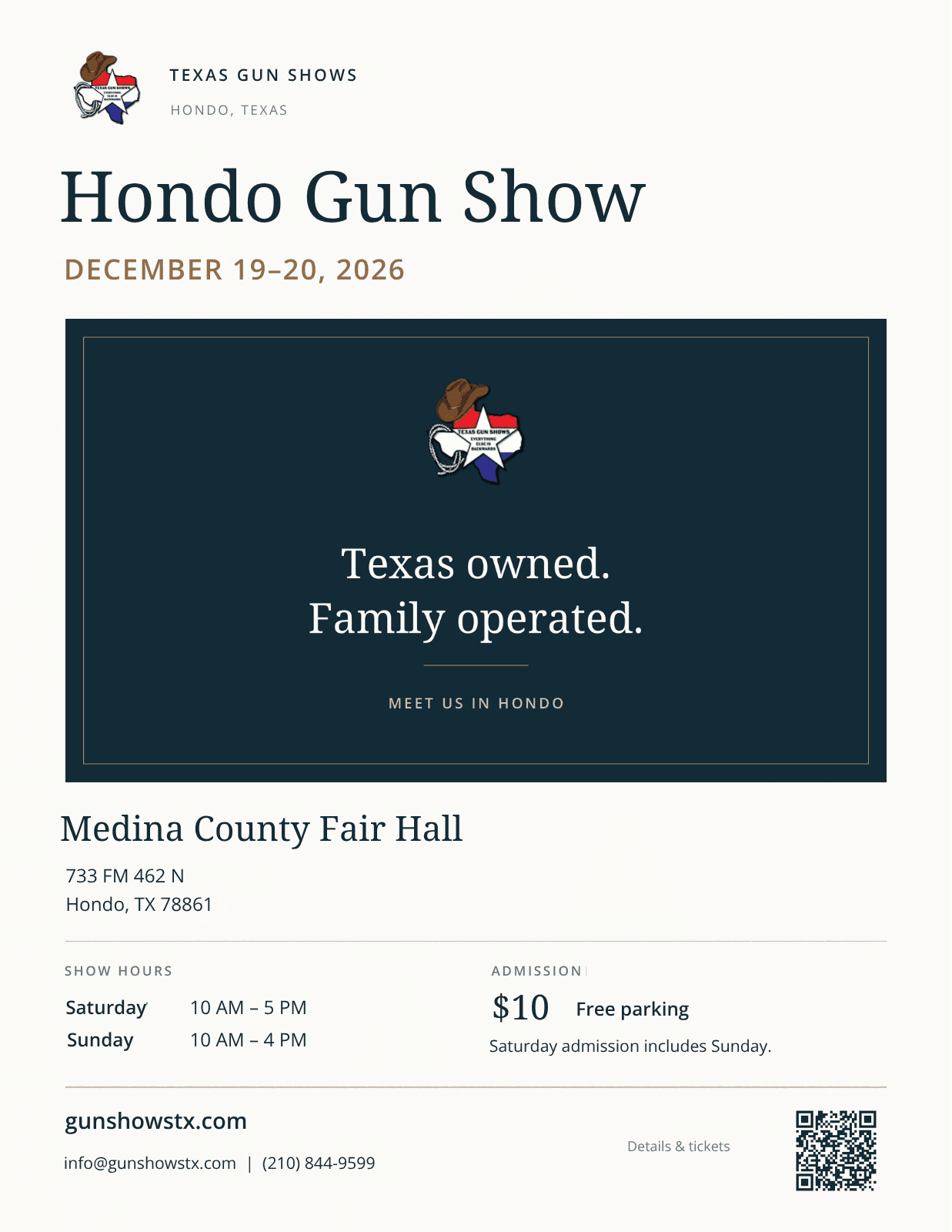 Hondo Gun Show