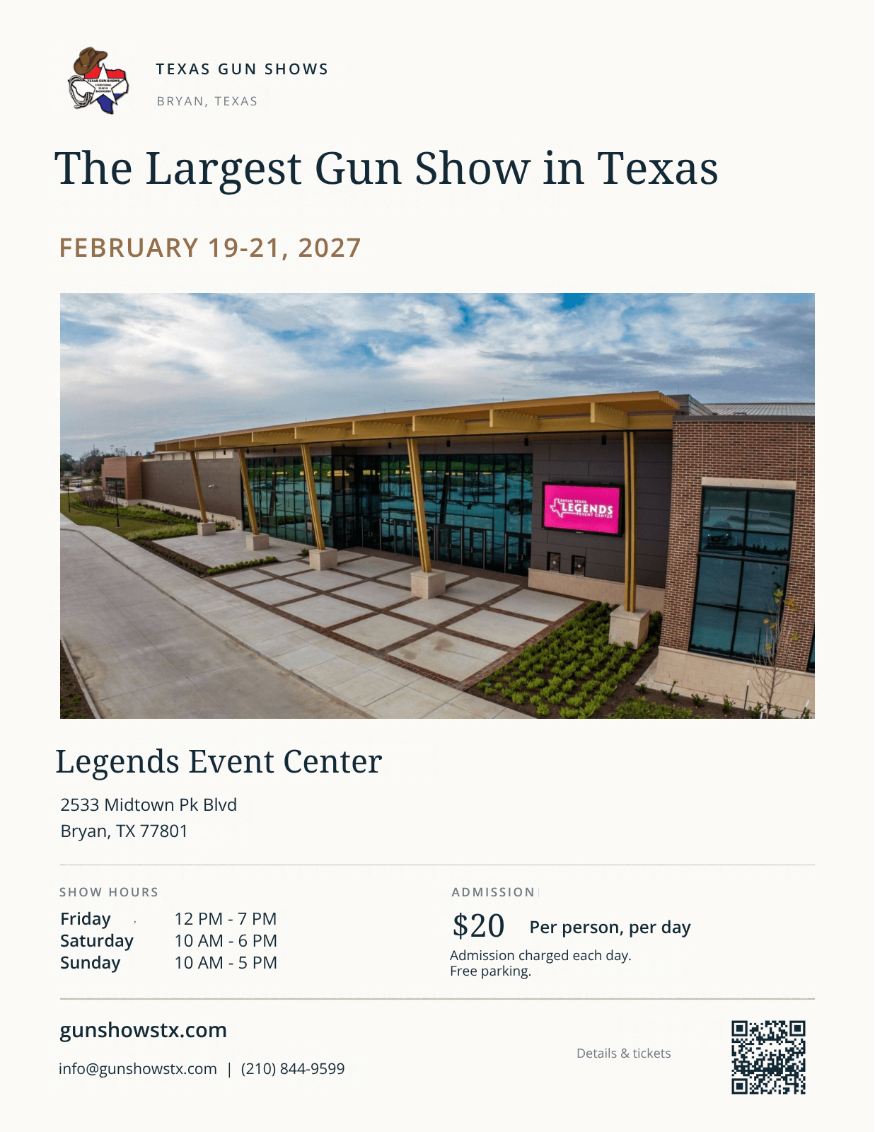 The Largest Gun Show in Texas (Bryan)